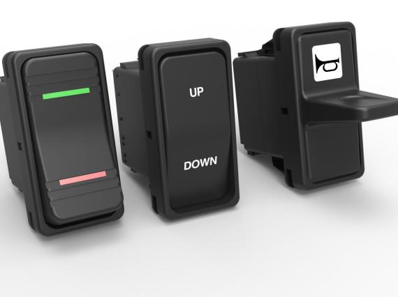 V-Series Contura X, XI & XII Sealed Rocker Switches